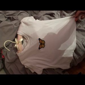 Brandy butterfly top